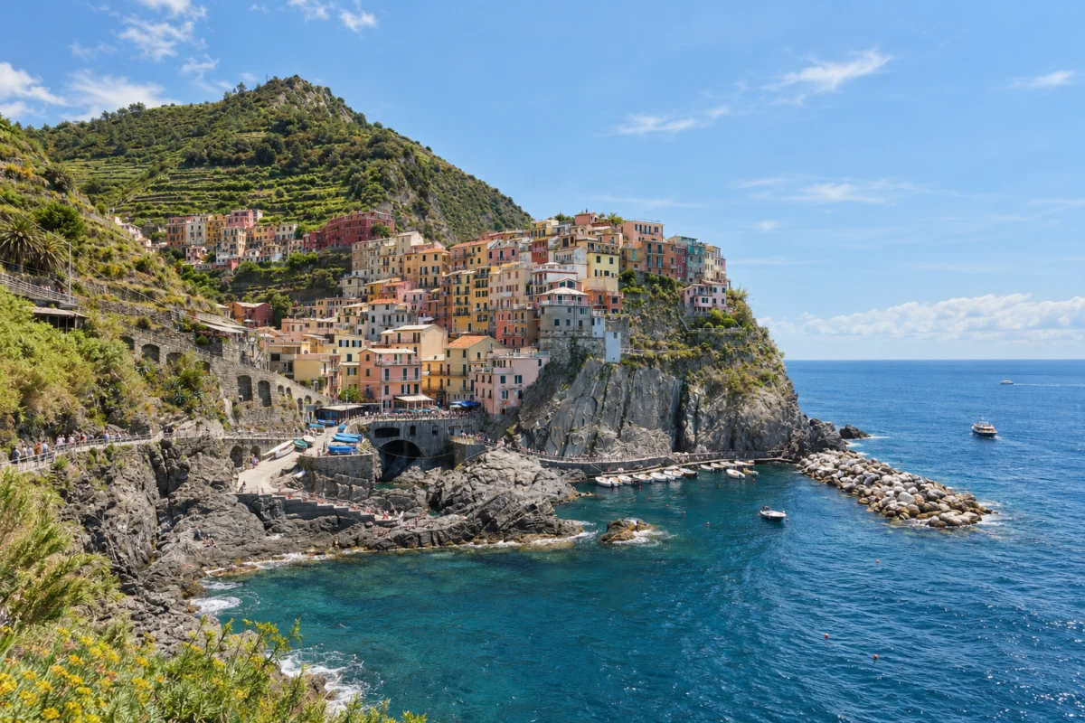 Transfer in Cinque Terre
