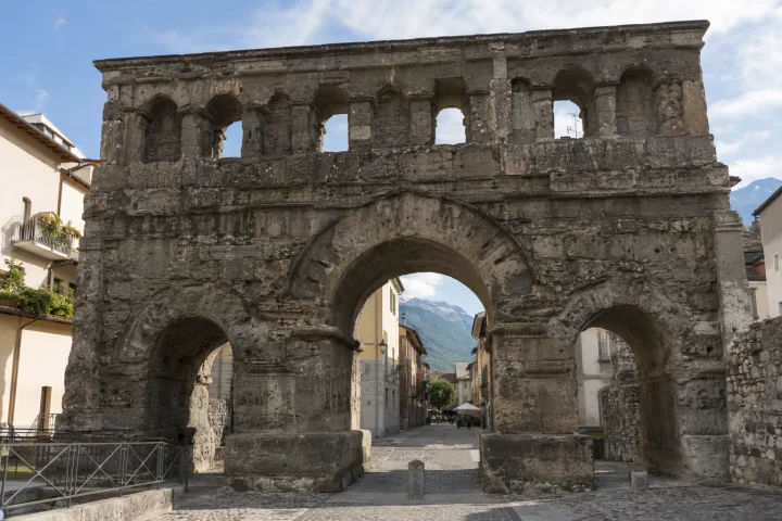 Aosta Valley - Porta Praetoria in Aosta
